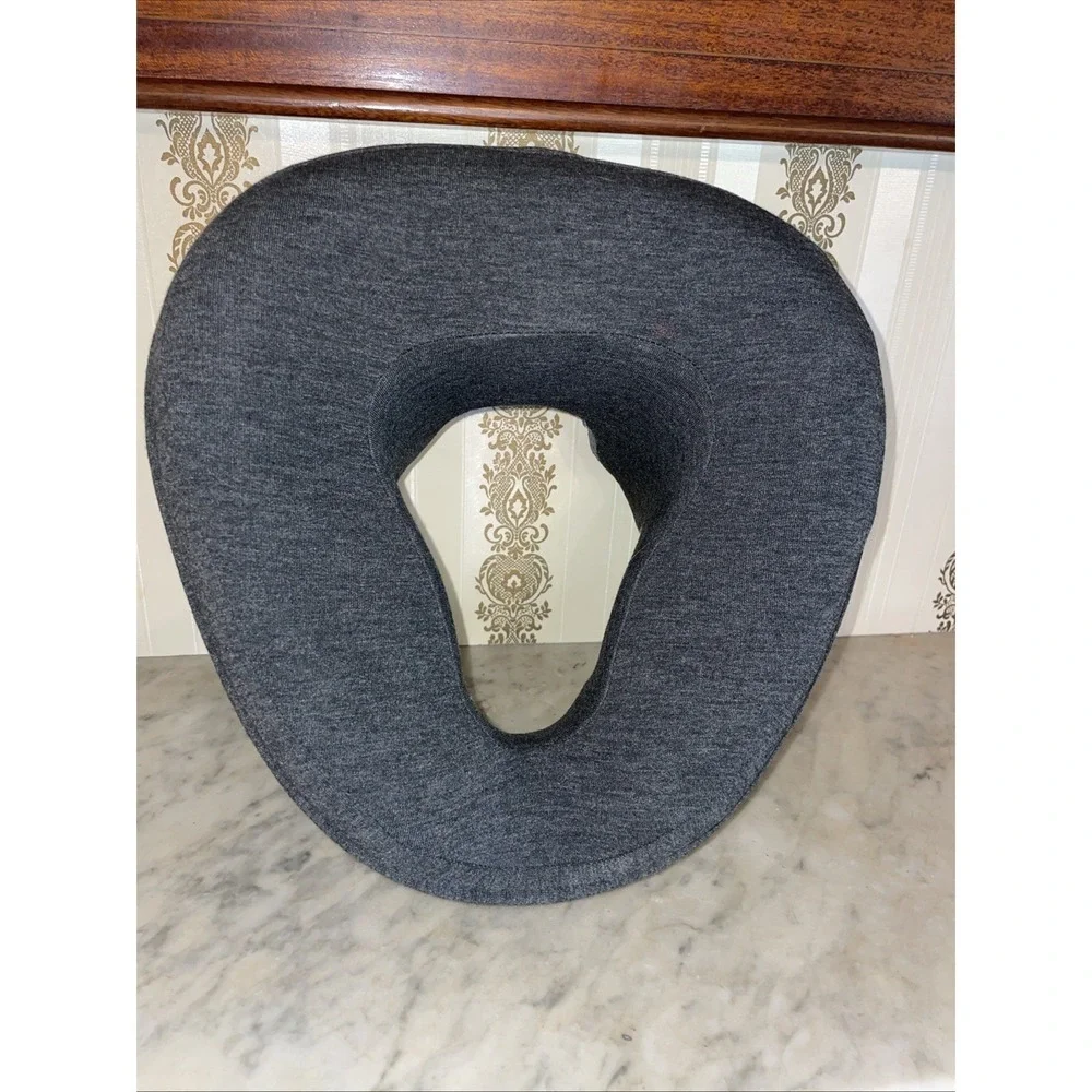 Dark Grey VVB Face Down Stomach Sleeping Sleep Position Pillow |‎ Washable Cover